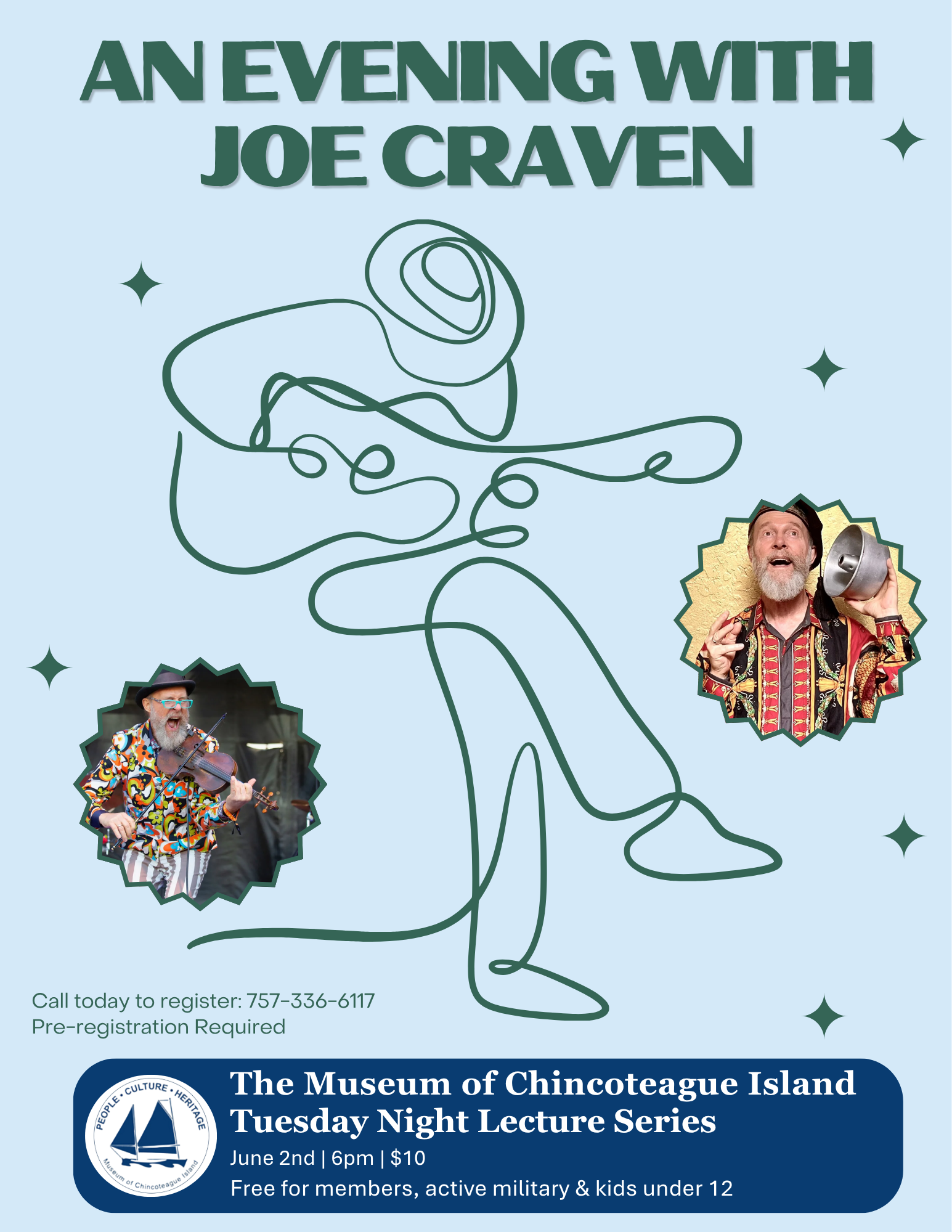 An Evening with Joe Craven event